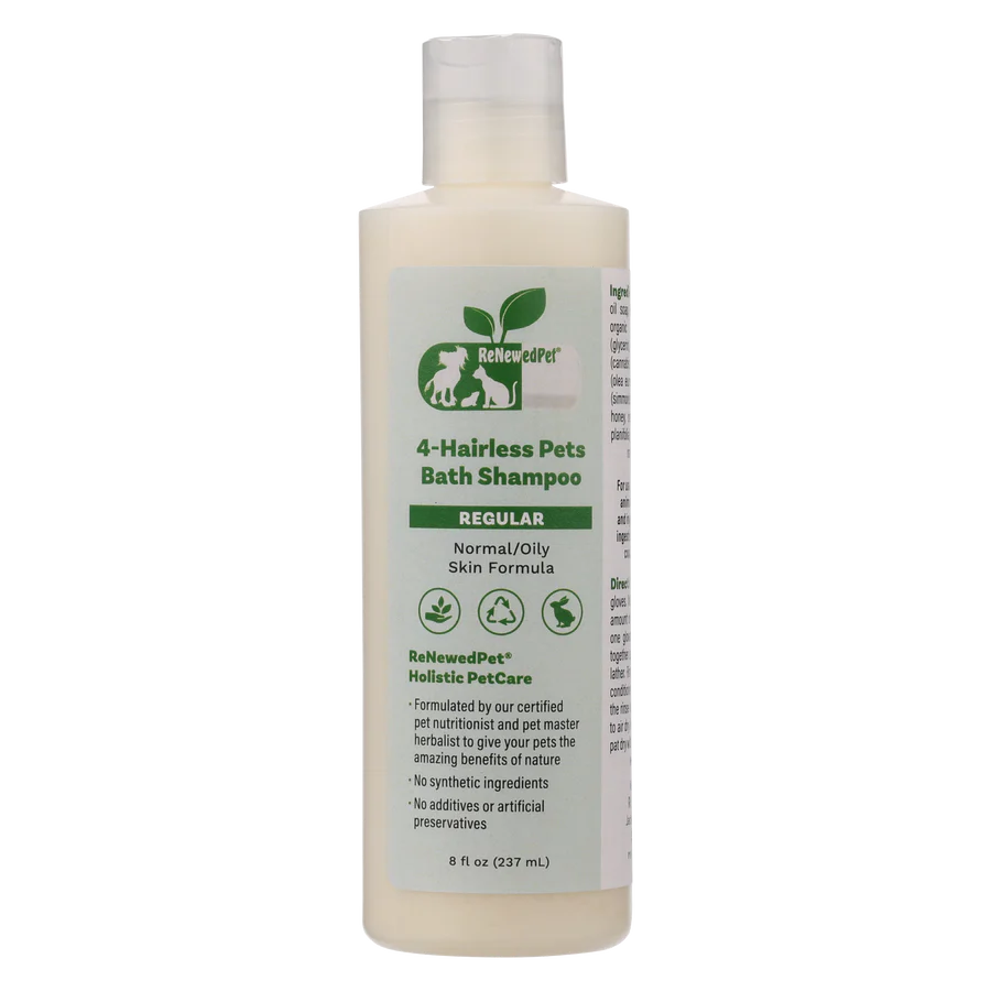 4-HAIRLESS PETS REGULAR SHAMPOO